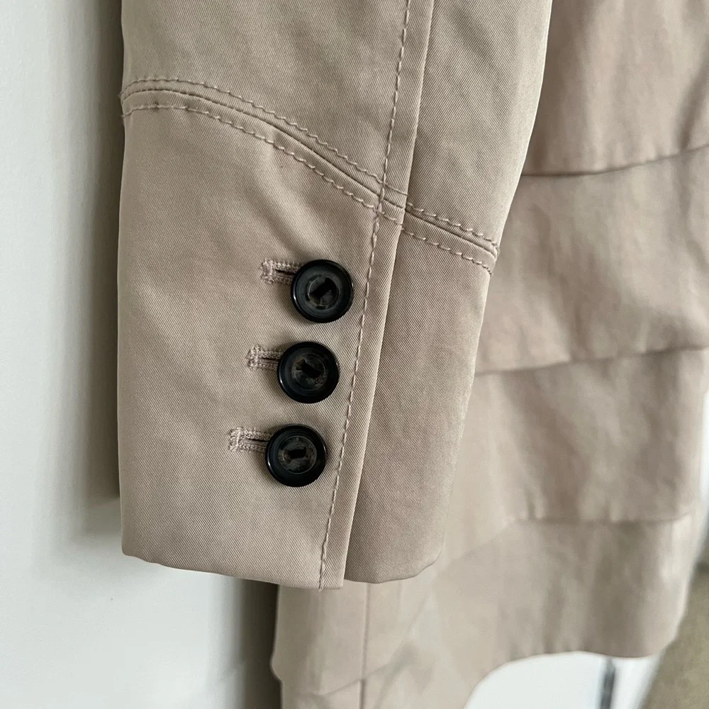 IDRA Anthropologie Two Paths Trench coat 2 - Picture 8 of 10